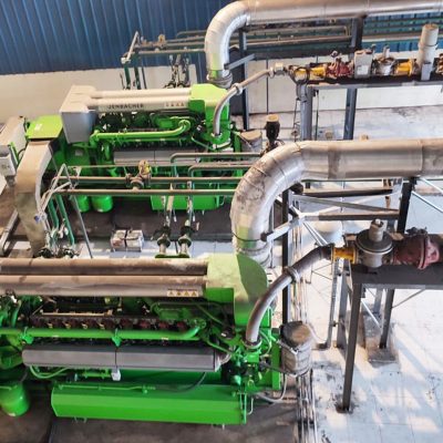 1.6 MW Biogas Power Plant in PT KAM POM, Indonesia
